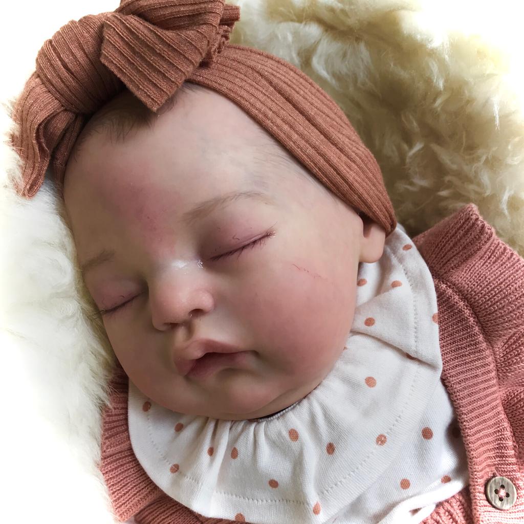Photo of a beautiful reborn doll